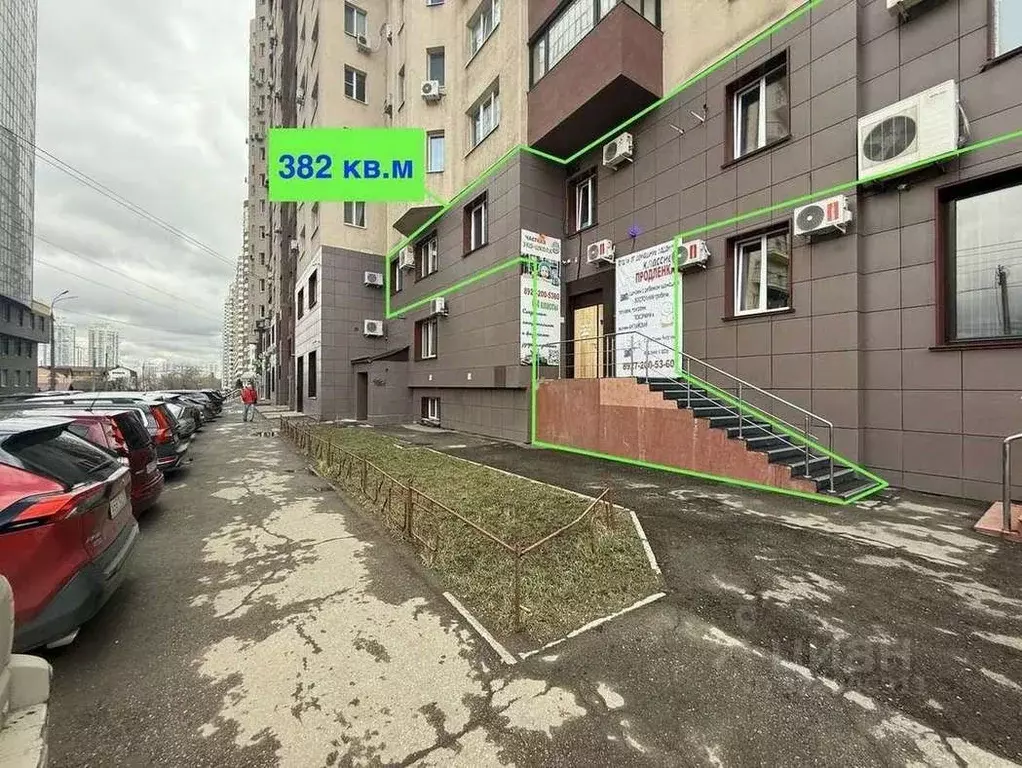 Торговая площадь в Самарская область, Самара ул. Ерошевского, 18 (382 ... - Фото 1