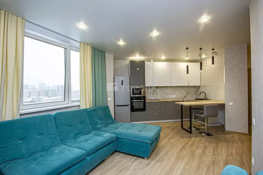 1-к кв. Новосибирская область, Новосибирск ул. Дуси Ковальчук, 242 ... - Фото 1