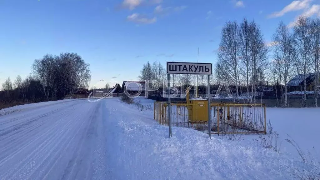 Участок в Тюменская область, Нижнетавдинский район, д. Штакульская ... - Фото 1