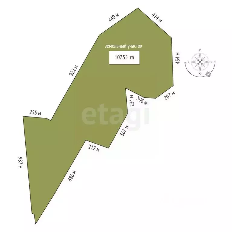 Участок в Самарская область, Волжский район, Дубовый Умет с/пос, пос. ... - Фото 2