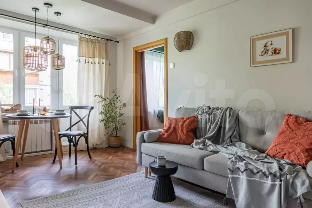 2-к. квартира, 49,5 м, 6/8 эт. - Фото 1