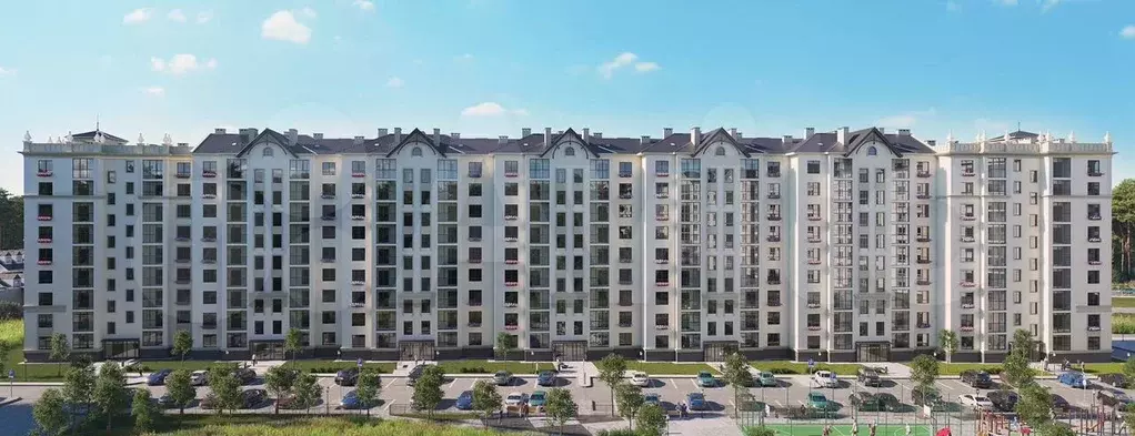 2-к. квартира, 60,2 м, 4/9 эт. - Фото 1