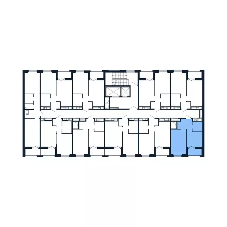 1-комнатная квартира: город Новоселье, Центральная улица, 30к1 (29.4 ... - Фото 2
