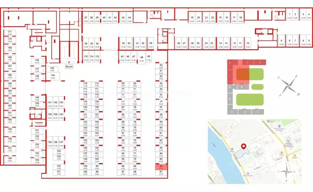 Гараж в Санкт-Петербург ул. Архивная, 3к1 (13 м) - Фото 1