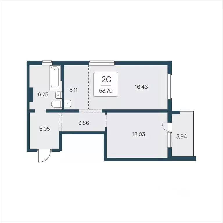 2-к кв. Новосибирская область, Новосибирский район, Мочищенский ... - Фото 1