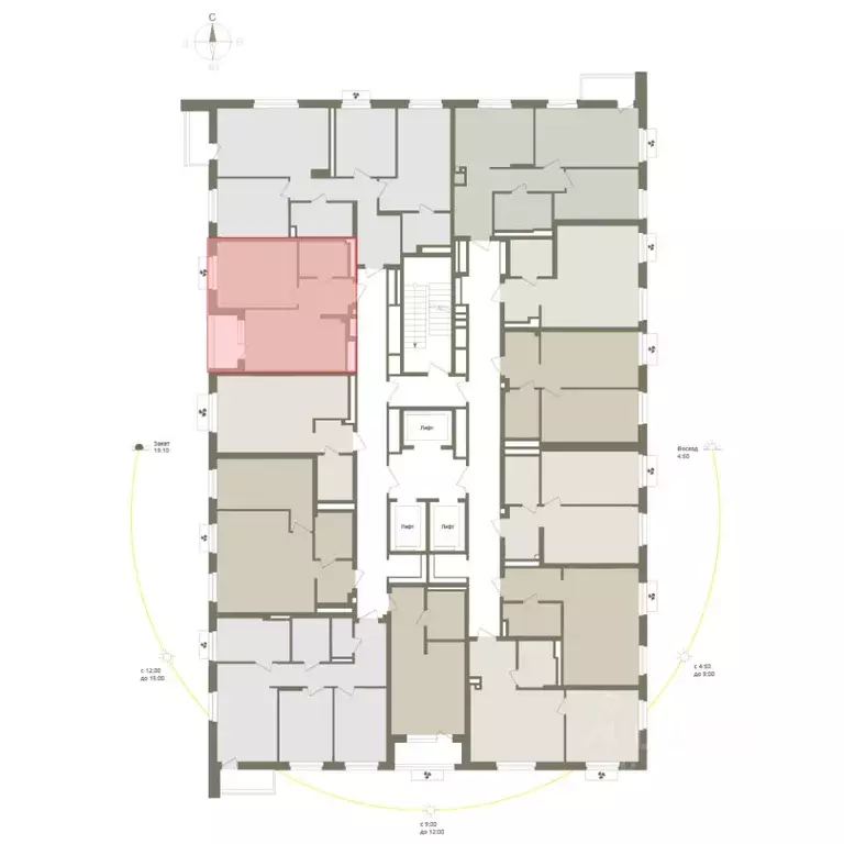 1-к кв. Башкортостан, Уфа Родина Парк жилой комплекс (40.9 м) - Фото 2