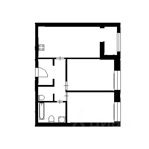 1-к кв. Ленинградская область, Мурино Всеволожский район, бул. ... - Фото 2