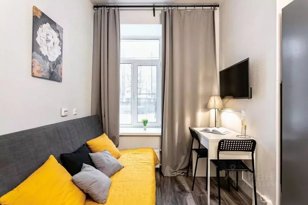 Студия Санкт-Петербург Клинский просп., 27 (15.0 м) - Фото 1