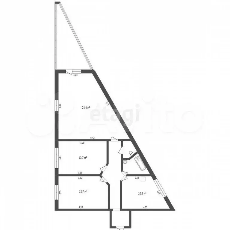 3-к. квартира, 80 м, 11/11 эт. - Фото 0
