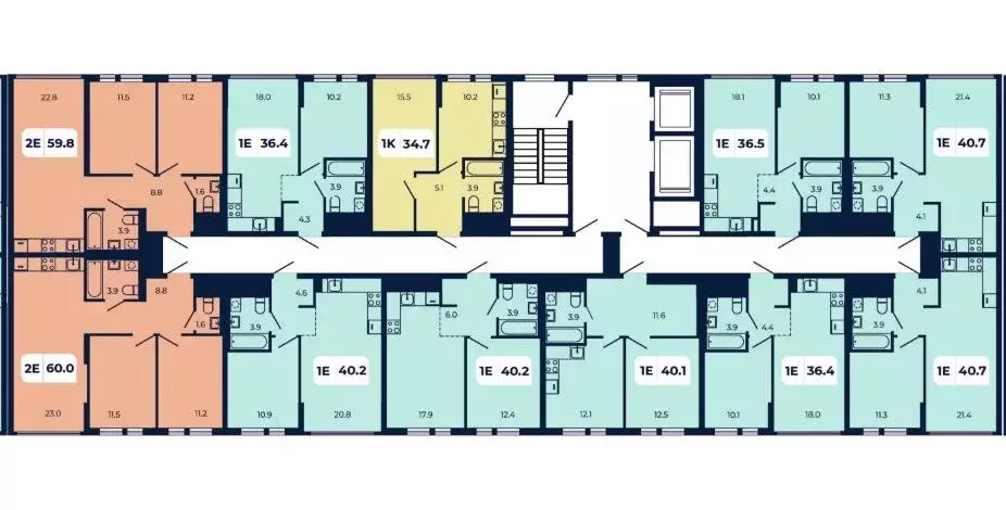 2-к кв. Ростовская область, Ростов-на-Дону Северный мкр, ул. ... - Фото 2
