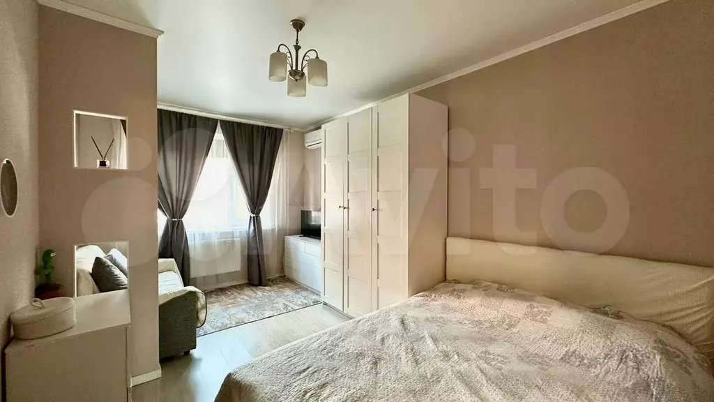 1-к. квартира, 41 м, 7/19 эт. - Фото 1