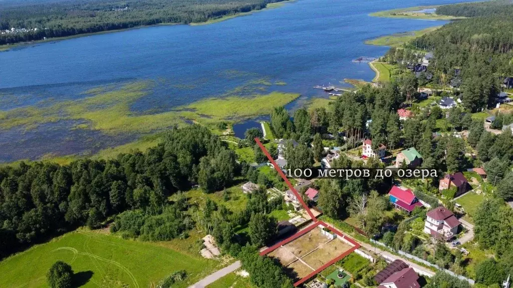 Участок в Ленинградская область, Выборгский район, Рощинское городское ... - Фото 0