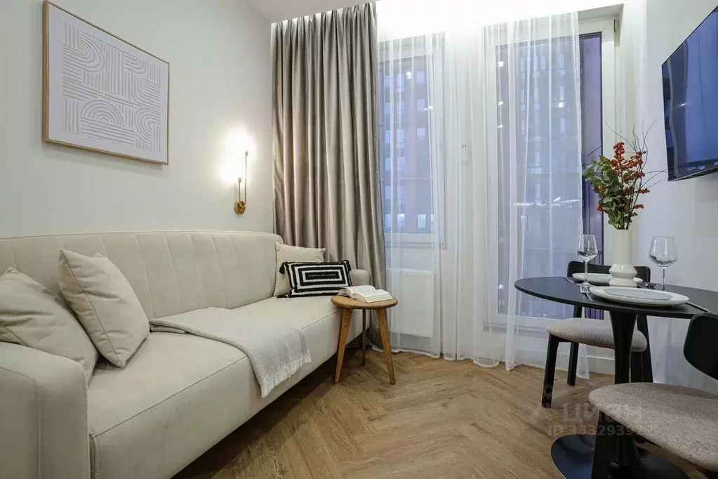 1-к кв. Москва Новоостаповская ул., 20 (19.0 м) - Фото 1