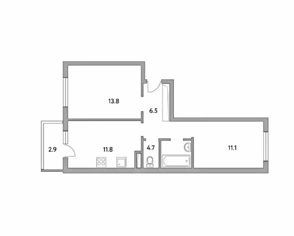 2-комнатная квартира: Мытищи, Тенистый бульвар, 9 (50.8 м) - Фото 0