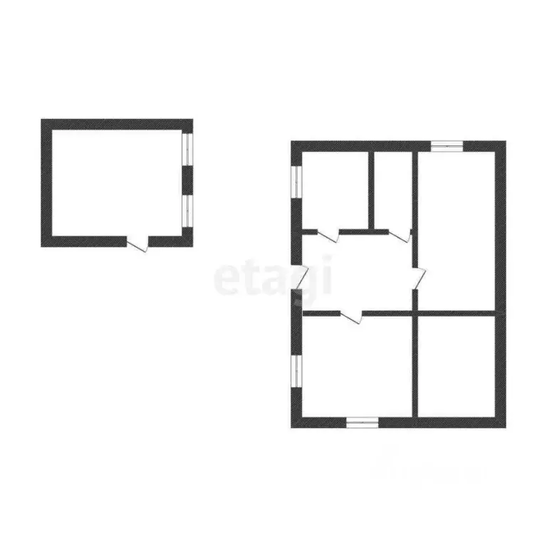 Дом в Ингушетия, Карабулак ул. Градусова, 50 (60 м) - Фото 1