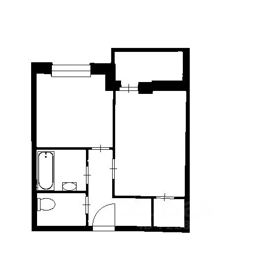 1-к кв. Санкт-Петербург Лыжный пер., 2 (35.0 м) - Фото 2
