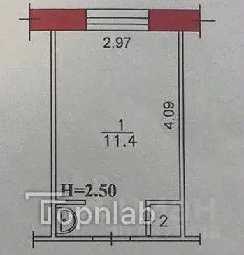 Комната Волгоградская область, Волгоград просп. Имени В.И. Ленина, ... - Фото 2