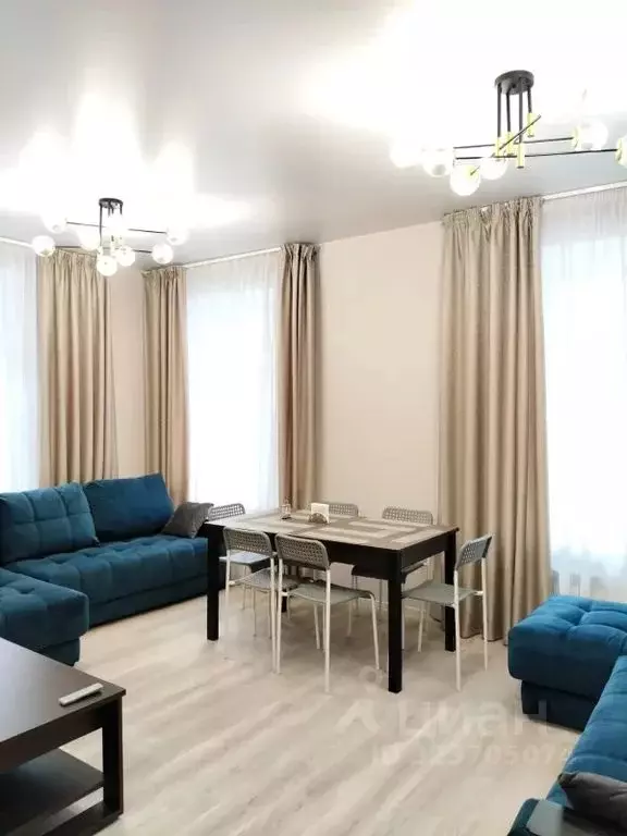 Студия Ярославская область, Ярославль ул. Суркова, 20/6 (52.0 м) - Фото 1