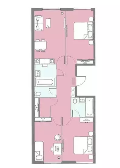 Продаётся 3-к квартира, 89 м - Фото 1