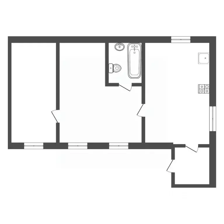 Дом в Тульская область, Богородицк Комсомольская ул., 34 (49 м) - Фото 2
