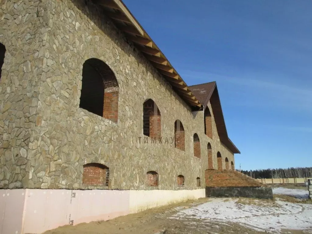 Дом в Омская область, Омский район, с. Усть-Заостровка ул. Песочная, 1 ... - Фото 1