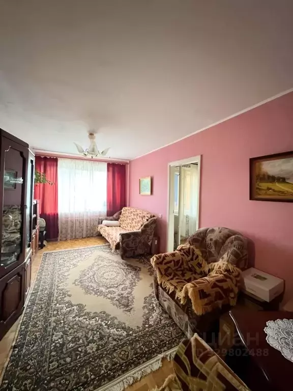 3-к кв. Башкортостан, Уфа ул. 50 лет СССР, 44 (55.8 м) - Фото 1