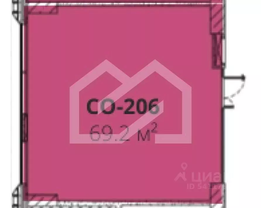 Торговая площадь в Москва Дмитровский проезд, вл1Г (69 м) - Фото 2