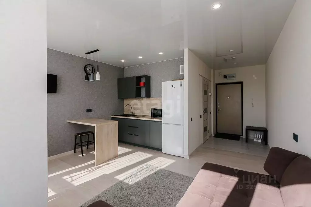 Студия Тюменская область, Тюмень ул. Виктора Тимофеева, 9 (26.0 м) - Фото 1