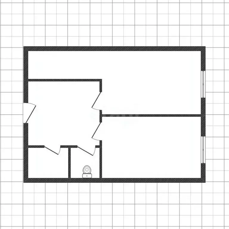 1-к кв. Белгородская область, Борисовка городское поселение, Борисовка ... - Фото 2