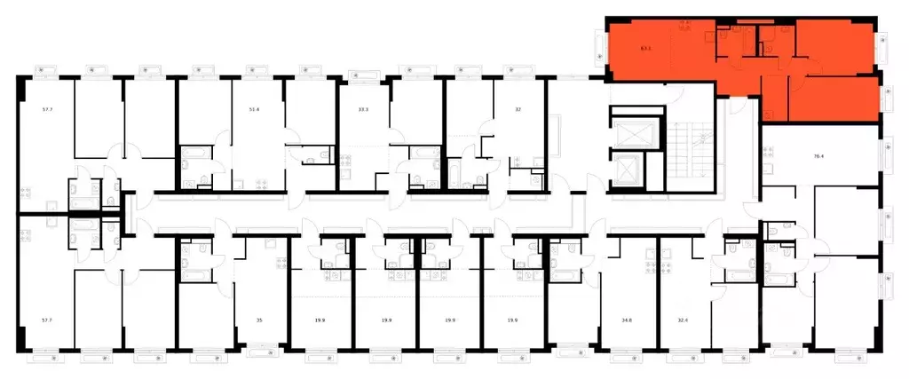 2-к кв. Московская область, Ленинский городской округ, Боброво пгт ... - Фото 2