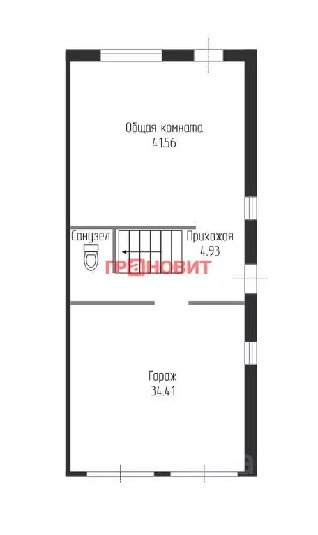 таунхаус в новосибирская область, с. новолуговое, березки-2 мкр, 1-й . - Фото 1