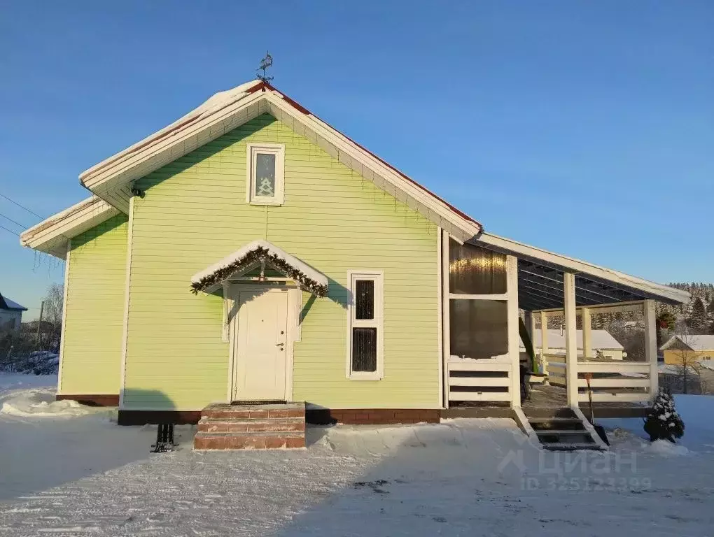 Дом в Карелия, Сортавальский муниципальный округ, пос. Хюмпеля ул. ... - Фото 2