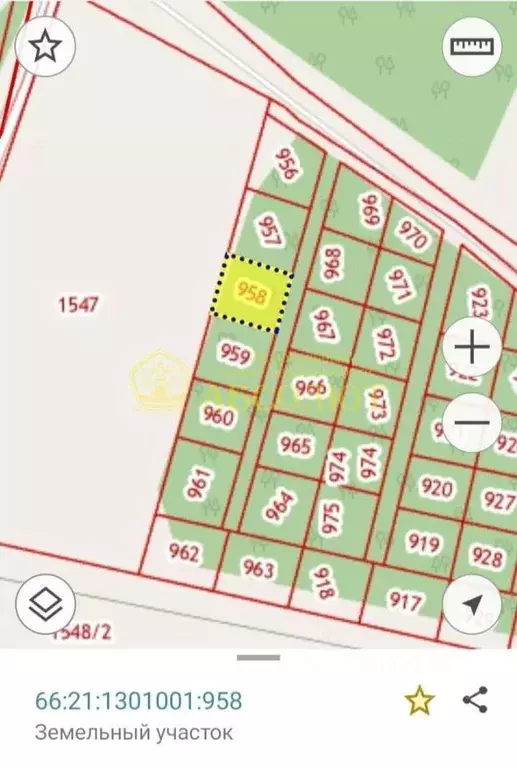 Участок в Свердловская область, Ревда Российская ул., 11 (20.31 сот.) - Фото 1