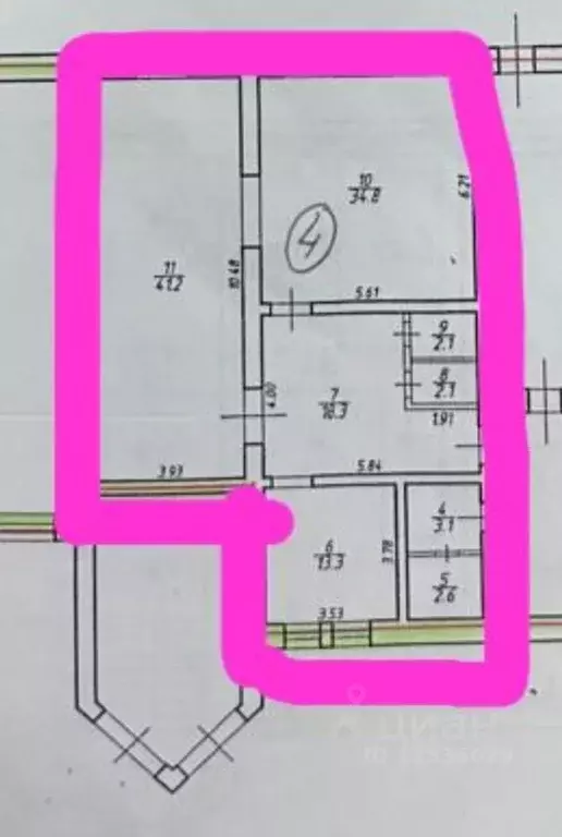 Помещение свободного назначения в Карелия, Петрозаводск Лососинское ... - Фото 2