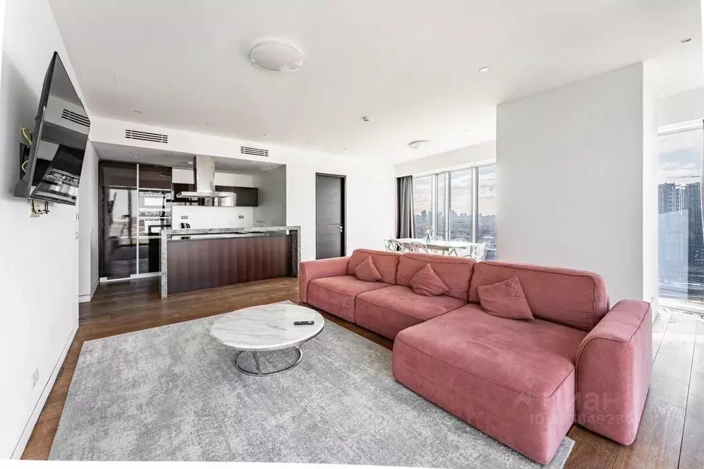 3-к кв. Москва 1-й Красногвардейский проезд, 21с2 (167.8 м) - Фото 2