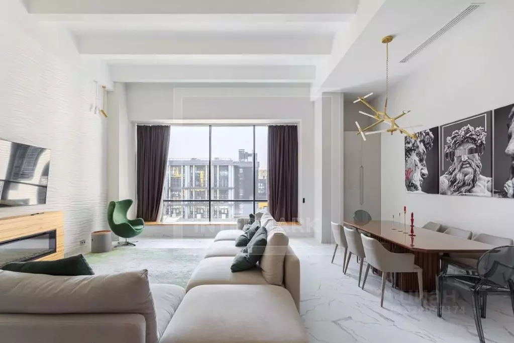 3-к кв. Москва ул. 3-я Ямского Поля, 9 (208.0 м) - Фото 1