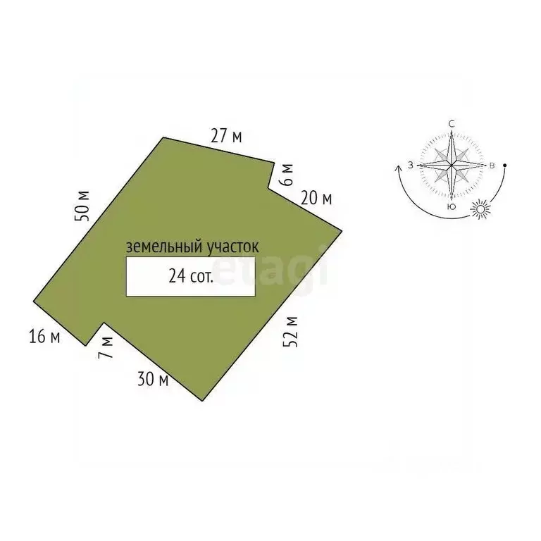 Участок в Красноярский край, Идринско-Краснотуранский муниципальный ... - Фото 2