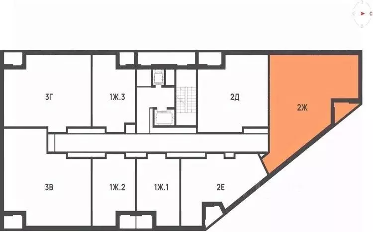 2-к кв. Татарстан, Казань Краснококшайская ул., 58 (102.85 м) - Фото 1