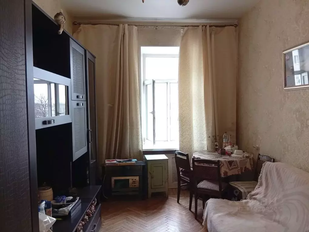 Комната Санкт-Петербург Большеохтинский просп., 23 (33.4 м) - Фото 1