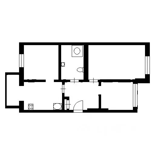3-к кв. Севастополь ул. Загордянского, 24 (64.0 м) - Фото 2