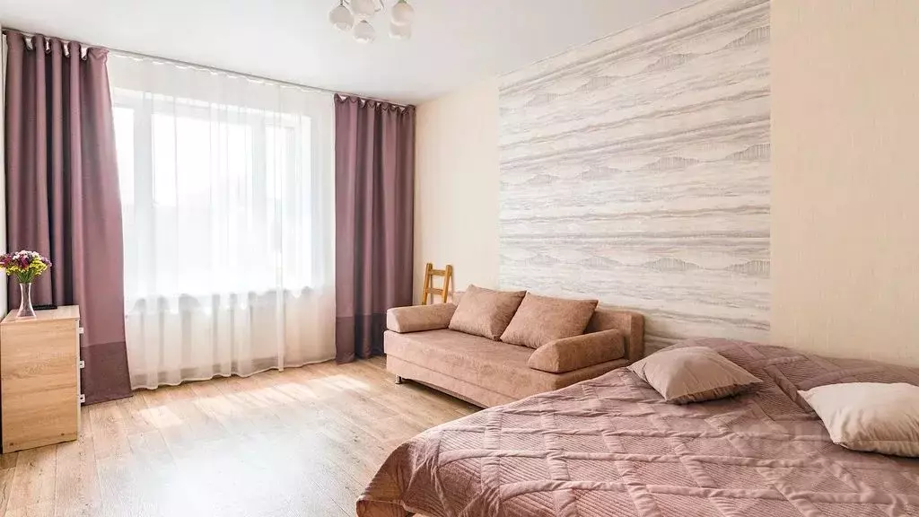 1-к кв. Татарстан, Казань ул. Сабира Ахтямова, 1к1 (38.0 м) - Фото 0