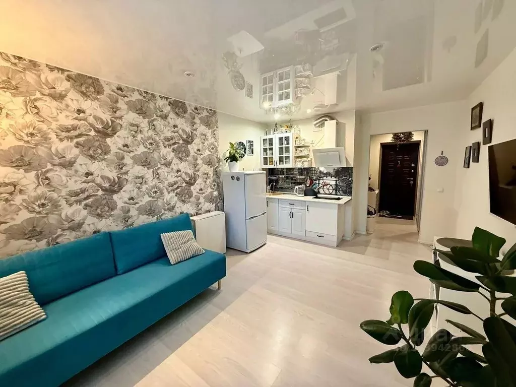 Студия Санкт-Петербург Горелово тер., ул. Коммунаров, 188к3 (29.0 м) - Фото 1