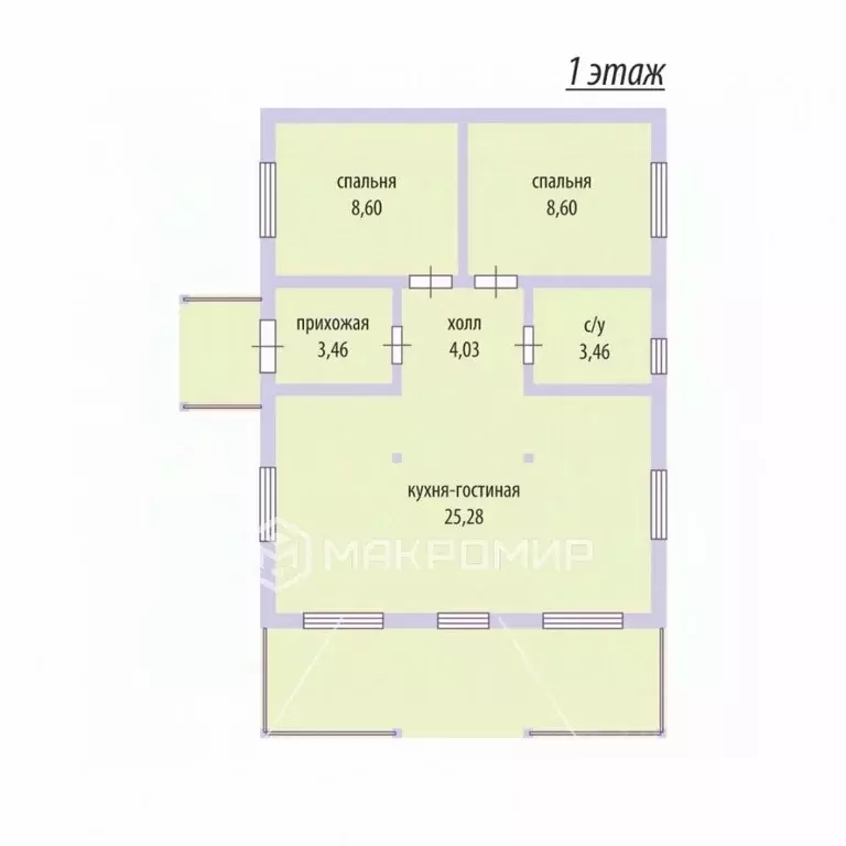 Дом в Ленинградская область, Выборгский район, Рощинское городское ... - Фото 2