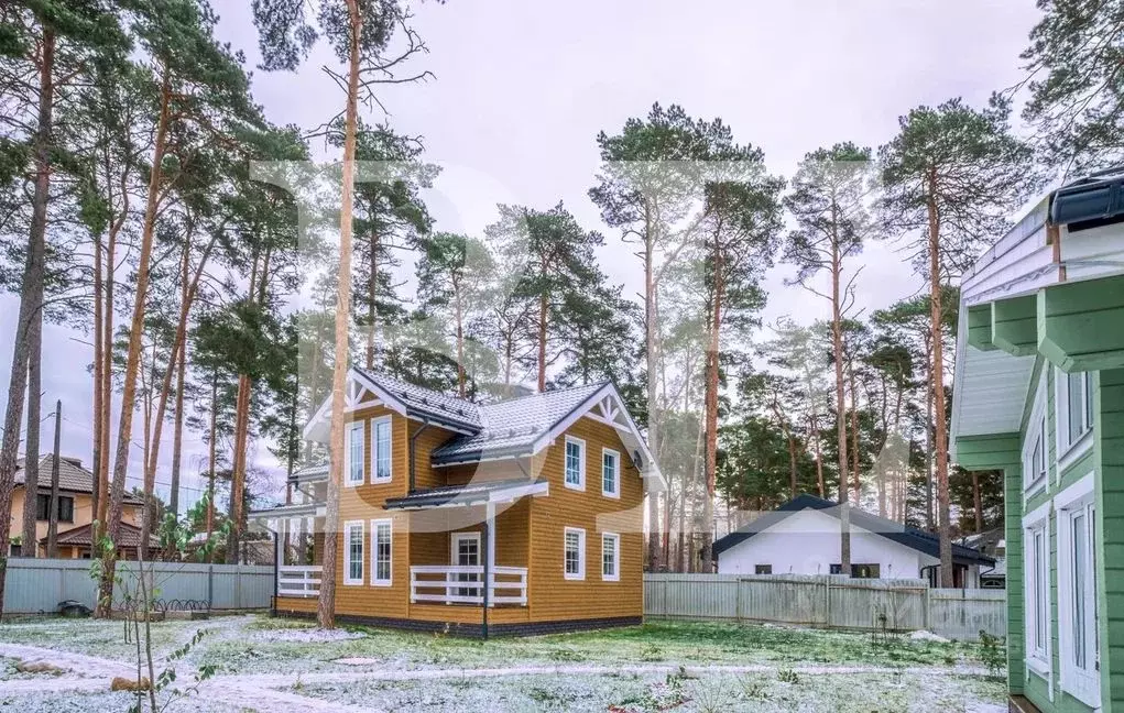 Коттедж в Ленинградская область, Ломоносовский район, Лебяженское ... - Фото 2