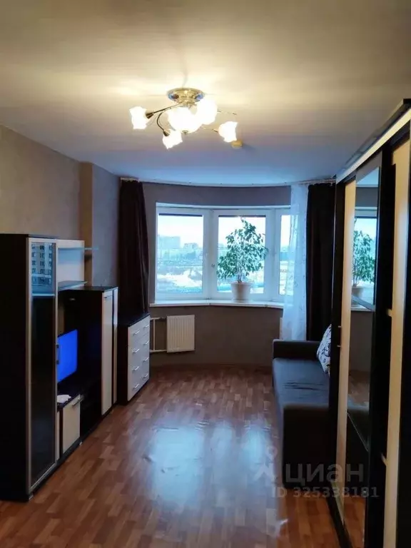 1-к кв. Санкт-Петербург пос. Парголово, ул. Михаила Дудина, 23к1 (42.8 ... - Фото 1