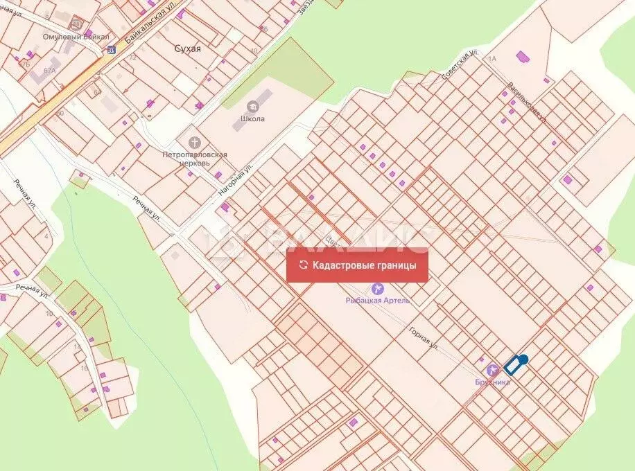 Участок в Бурятия, Кабанский район, с. Сухая  (7.0 сот.) - Фото 1