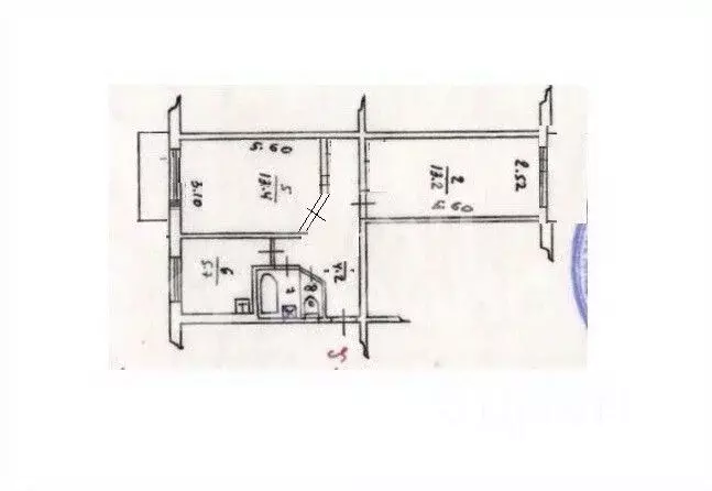 2-к кв. Московская область, Королев Полевой проезд, 8 (44.7 м) - Фото 2