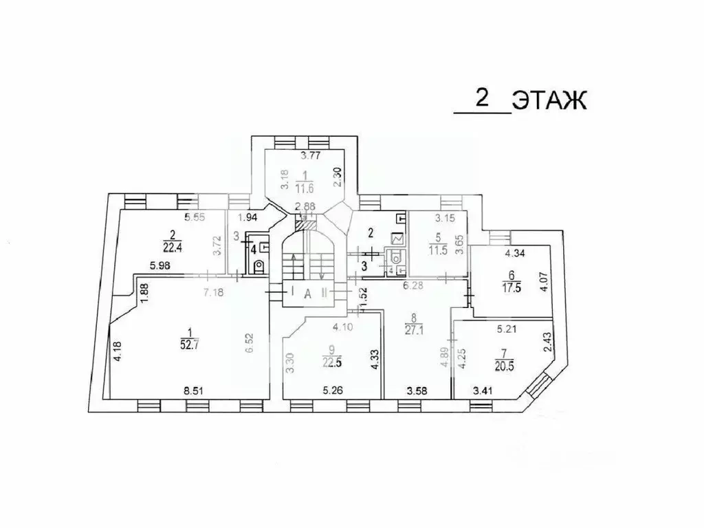 Помещение свободного назначения в Москва просп. Мира, 12С1 (429 м) - Фото 2