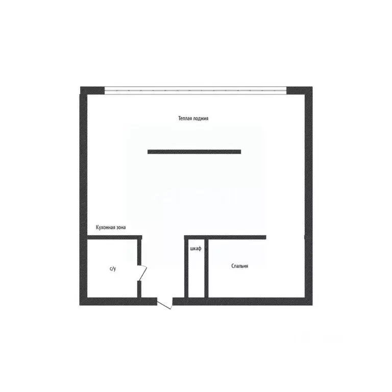 1-к кв. Курганская область, Курган Сибирская ул., 16 (40.1 м) - Фото 1