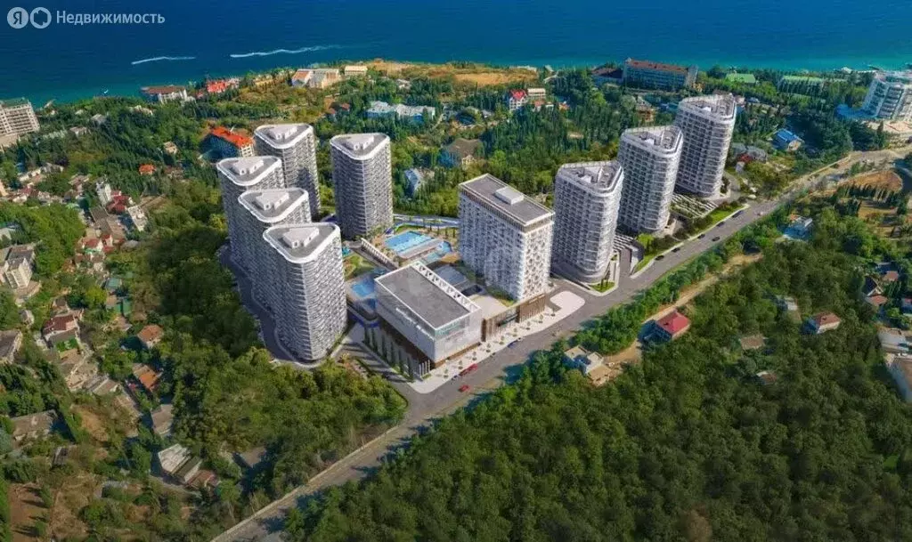 Квартира-студия: Алушта, Западная улица, 4к3 (27.36 м) - Фото 2